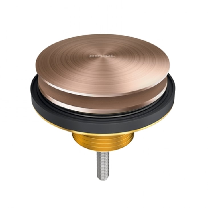 Válvula Para Lavatório Universal Oculta 7/8 Cobre Escovado Docol