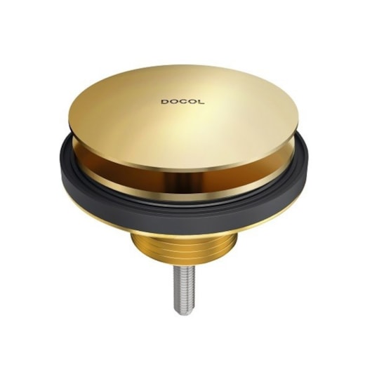 Válvula Para Lavatório Universal Oculta 7/8 Ouro Polido Docol - Imagem principal - 4910dd3b-c8d6-49cd-9ff7-fbc340008f53