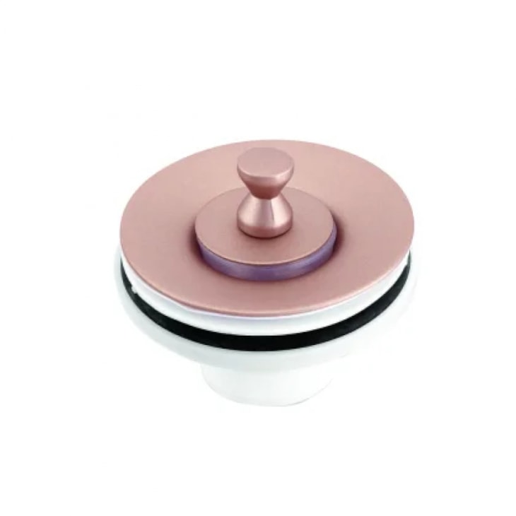 Válvula Para Lavatórios Universal Com Tampa de Metal 1608 Cobre Matte Meber