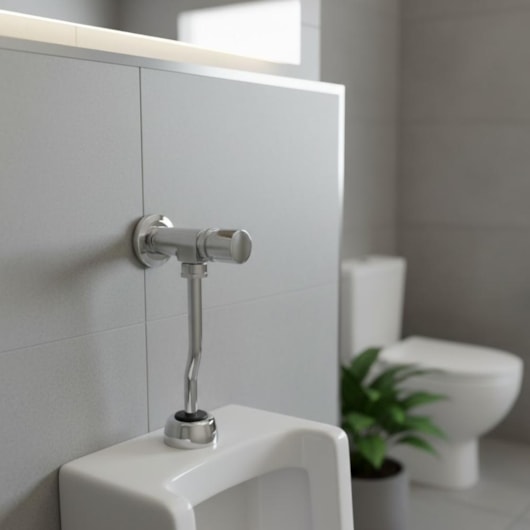 Válvula  Para Mictório Premium Romarmatic Cromada Romar - Imagem principal - b439d424-103b-4f18-a750-633e4093f7f0