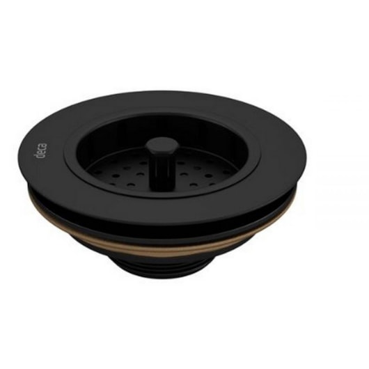 Válvula Para Pia De Cozinha 1622 Black Matte Deca - Imagem principal - 72e07926-04da-49f2-a797-63ff226cabe7