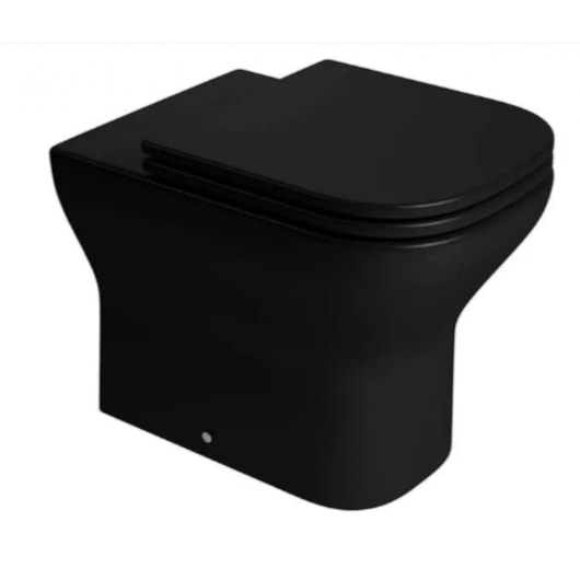 Vaso Convencional Axis P47 Ebano Fosco Deca - Imagem principal - 7f1ed526-2fee-4c7d-b7a6-93ba0a04d936