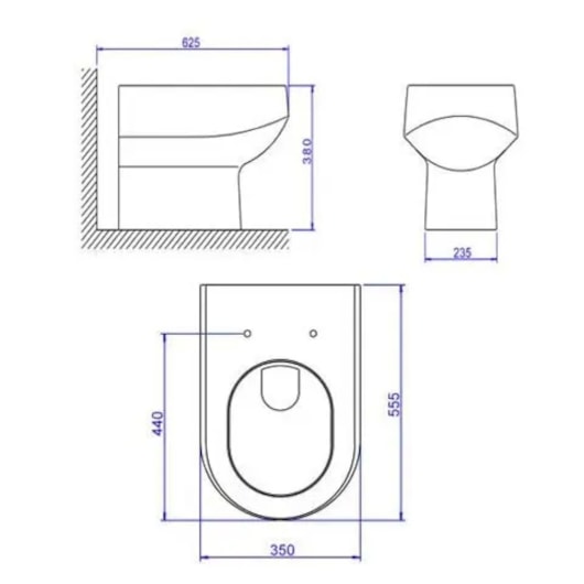Vaso Convencional Carrara Branco Deca - Imagem principal - ceed60a9-6420-49ee-ac4d-d1765a84de15