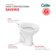 Vaso Convencional Saveiro Branco Celite - 4049165a-f2bc-4632-9d6c-fde17c1fc6b1