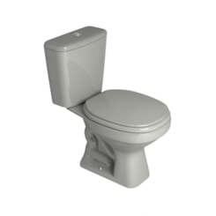 Vaso Para Caixa Acoplada Aspen Cinza 87 P750 Deca