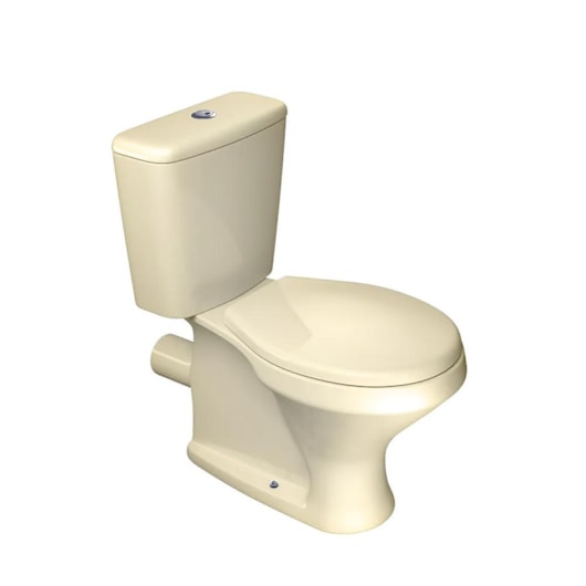 Vaso Para Caixa Acoplada Com Saída Horizontal Ravena Creme Deca - Imagem principal - ecabd643-e17f-498a-9e7b-6cd72438cd2d