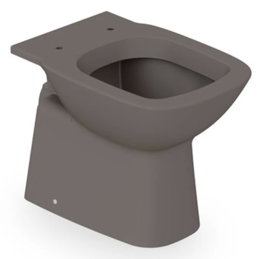 Vaso Sanitário Com Acessórios De Instalação E Assento Termofixo Debba Café Roca  - Imagem principal - 1aea7b56-7632-45df-ae5d-4915944c7765