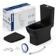 Vaso Sanitário Com Caixa Acoplada Assento Termofixo E Acessórios De Instalação Boss Matte Black Incepa - 14f4dee3-98d2-4d26-967a-9162e3af8b10
