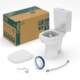 Vaso Sanitário Com Caixa Acoplada E Acessórios City Cinza Prata Celite - a3c0e607-cfe2-481e-b49f-ef09b46e3fe9