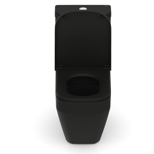 Vaso Sanitário Com Caixa Acoplada e Assento Térmico Prime Black Matte Incepa - Imagem principal - 6982991c-cbd7-4268-8c6e-7c3d627e6a37