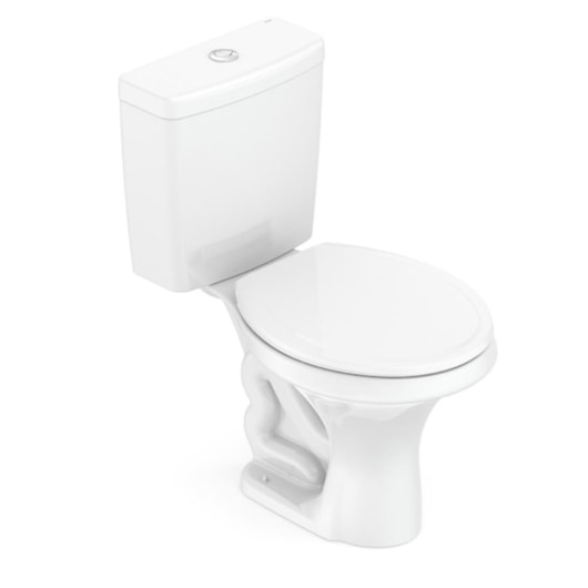 Vaso Sanitário Com Caixa Acoplada E Componentes De Instalação Zip Branco Incepa 3/6L - Imagem principal - 16d3d4e9-3988-45d3-9de0-c289690ccfc4