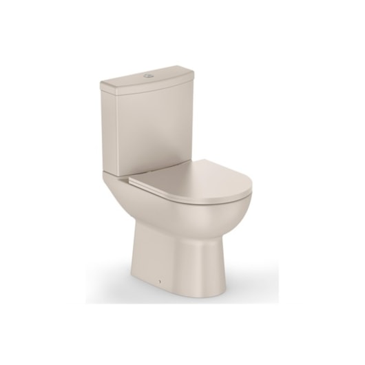 Vaso Sanitário Com Caixa Acoplada E Itens De Instalaçao Assento Termofixo Smart Beige Celite - Imagem principal - a3ddde54-538f-401c-a6f4-327d9543380d