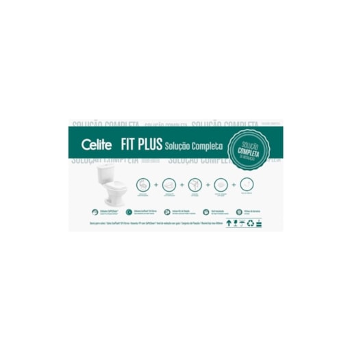 Vaso Sanitário Com Caixa Acoplada E Itens De Instalaçao Fit Plus Pergamon Celite - Imagem principal - 41ed1c43-8878-4177-8720-cbef789497b0