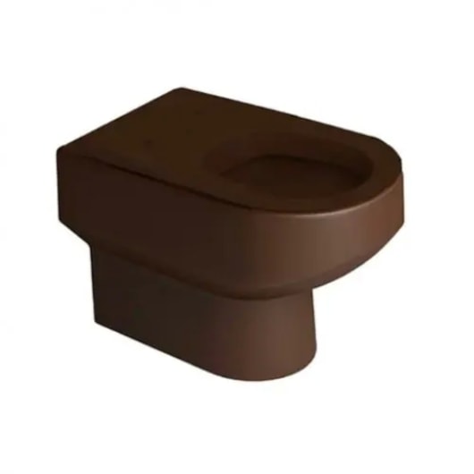 Vaso Sanitário Convencional Carrara Marrom Fosco P.60.22 Deca - Imagem principal - bb827c2b-1d76-4f21-9c67-36e8b47f45eb