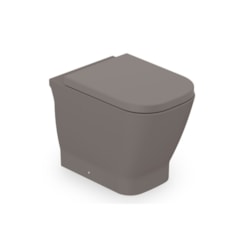 Vaso Sanitário  Convencional Com Itens de Instalação E Assento Termofixo Gap Café Roca 