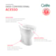 Vaso Sanitário Convencional De Acessibilidade Acesso Com Abertura Frontal Acesso Branco Celite - d072b2ac-184d-4f74-a3fb-cae3053225a2