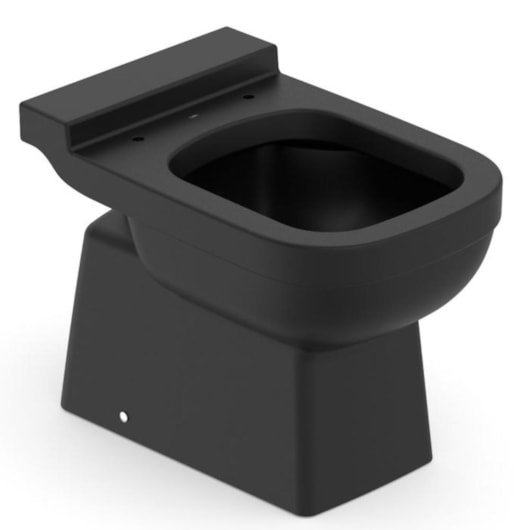 Vaso Sanitário Convencional Elite Matte Black Celite - Imagem principal - af582e40-e2c3-479e-90d0-9c28eab299eb