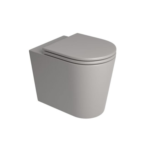 Vaso Sanitário Convencional LK P.23.85 Cinza Antracite Deca - Imagem principal - ae140efc-2de6-4978-a8ca-2f5a65df3290