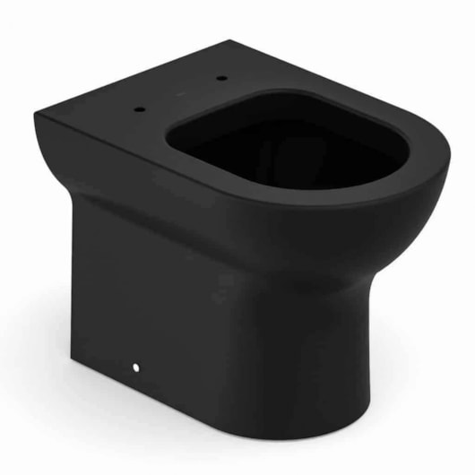 Vaso Sanitário Convencional Nexo Matte Black Roca - Imagem principal - f683e749-8d85-4a81-8da6-1ad415c6eed0