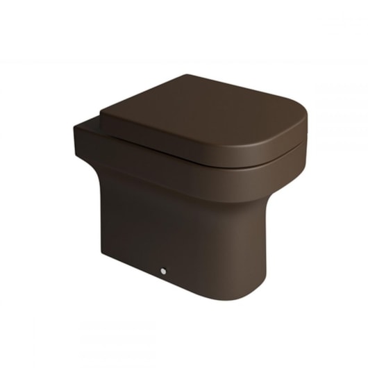 Vaso Sanitário Convencional Piano P33 Marrom Fosco Deca - Imagem principal - 73755fd9-fb4b-4340-9fa6-bb5462ce3ebb