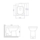 Vaso Sanitário Convencional Quadra P21 Branco Deca - dcd06160-5a33-4d3c-b80f-de62510517c2