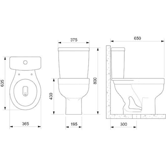 Vaso Sanitário De Acessibilidade Com Caixa Acoplada E Itens De Instalaçao Acesso Branco Celite - Imagem principal - d5c4f0d8-11d5-49b1-9dd7-97d24758ff03