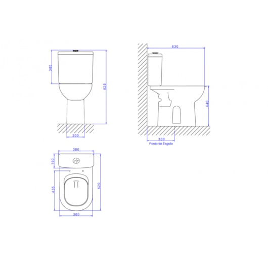 Vaso Sanitário De Acessibilidade Para Caixa Acoplada Vogue Plus Conforto Branco Deca - Imagem principal - 2d3eb9b4-a71f-4e73-a10d-ef20793276c7