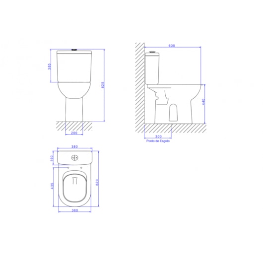 Vaso Sanitário De Acessibilidade Para Caixa Acoplada Vogue Plus Conforto Branco Deca - Imagem principal - b466a490-8508-4484-94be-4fa664c7d258
