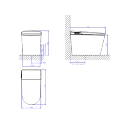 Vaso Sanitário Eletrônico High Tech Branco Deca 127V