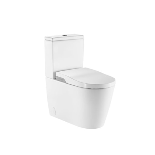 Vaso Sanitário Eletrônico Smart Toilet In-Wash com Caixa Acoplada Inspira Round Rimless Branco 220v Roca - Imagem principal - 6b185054-5dd5-4804-93fb-6b7daecc5313