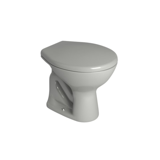 Vaso Sanitário Izy Cinza Real Deca - Imagem principal - 2a58a6ee-14ac-43d6-8ba0-13344faa219e