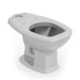 Vaso Sanitário Para Acoplar Fit Plus Cinza Prata Celite - c24fa604-6385-4fc6-be1c-01d164304dfe