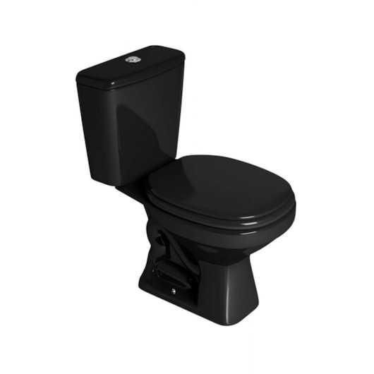 Vaso Sanitário Para Caixa Acoplada Aspen P.750 Ébano Deca - Imagem principal - 917e4bf3-8919-451d-9a74-58a91c6d22d1