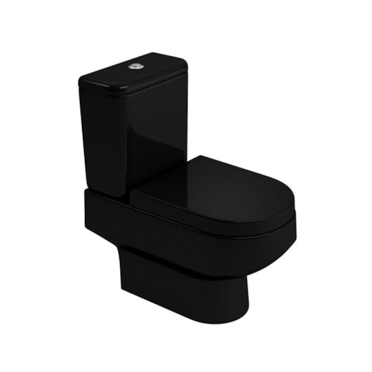 Vaso Sanitário Para Caixa Acoplada Carrara P.606 Ébano Deca - Imagem principal - 0e685380-c726-4d9f-89cb-dfe21394017f