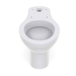 Vaso Sanitário Para Caixa Acoplada Cinza Prata Celite