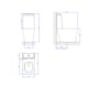 Vaso Sanitário Para Caixa Acoplada LK Branco Deca - 64f65a9b-8138-4416-85d7-dd513c7f8769