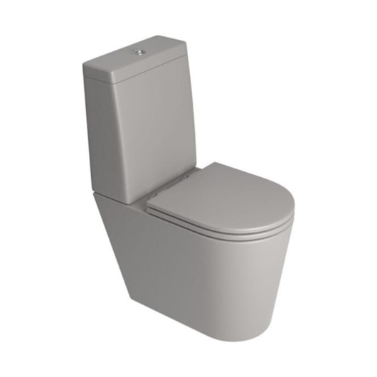 Vaso Sanitário Para Caixa Acoplada LK Cinza Antracite Deca - Imagem principal - cb4bbd52-38d4-463b-882f-d78ef223ab0b