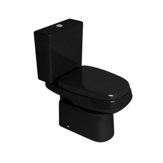 Vaso Sanitário Para Caixa Acoplada Monte Carlo P808 Ébano Deca - Imagem principal - 628b728d-ed1b-4e75-9ba9-67bbdd6ffbc1