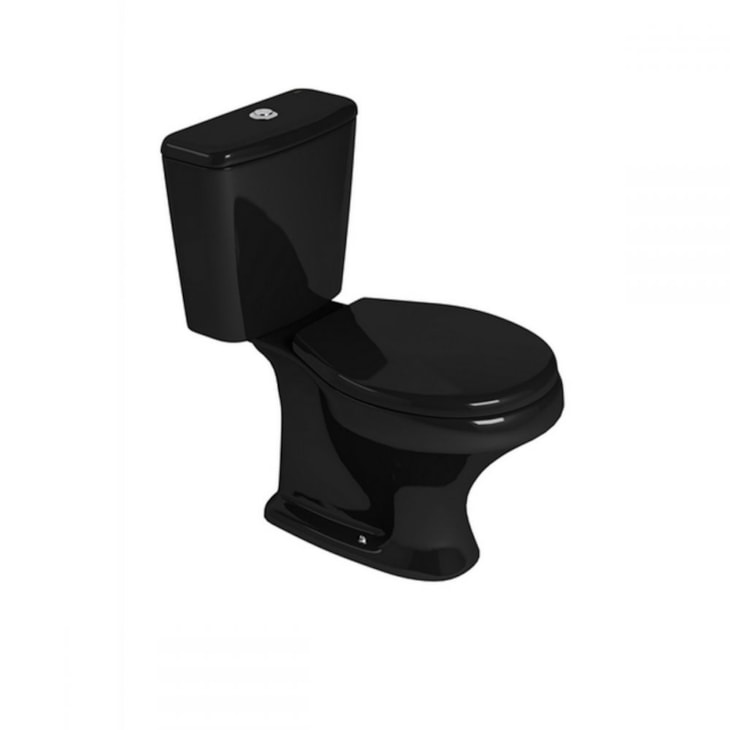 Vaso Sanitário Para Caixa Acoplada Ravena P.909 Ébano Deca