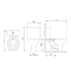 Vaso Sanitário Para Caixa Acoplada Saveiro Branco Celite - 14512b99-2fa7-4bef-921e-5da5c789aa97