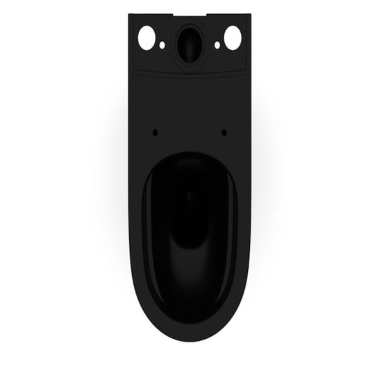 Vaso Sanitário Para Caixa Rimless Sifônica Ona Preto Matte Roca - Imagem principal - 5cf3921d-a656-4b60-85de-a22c945e862e