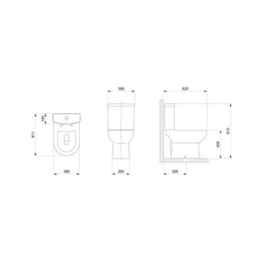 Vaso Sanitário Para Caixa Smart Black Mate Celite - Imagem principal - 436a84d5-b628-435c-8721-071799b5b5f5