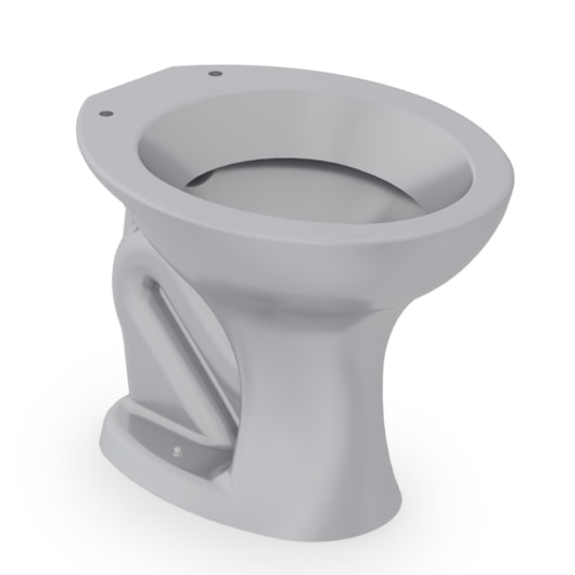 Vaso Sanitário Saveiro Cinza Prata Celite  - Imagem principal - 815b3a46-0903-430a-b264-cb249e7c0fb5
