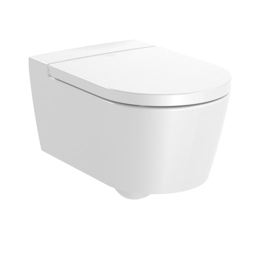 Vaso Sanitário Suspenso Inspira Round Branco Roca - Imagem principal - 3f55ff54-945b-47c6-83a4-0cbc6758cb3b