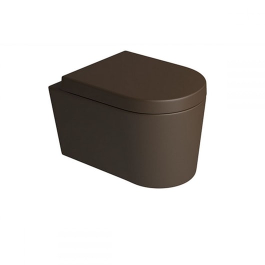 Vaso Sanitário Suspenso Lk P232 Marrom Fosco Deca - Imagem principal - ee1e4a16-a6b9-449f-afe1-8a9da1212e96