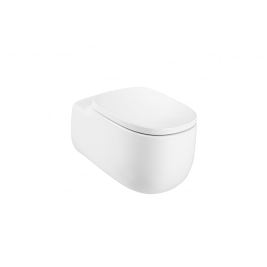 Vaso Sanitário  Suspenso Rimless Beyond Branco Roca - Imagem principal - 6b1cc911-37a1-41e4-9ad5-bf3759c83a1d