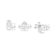 Vaso Sanitário  Suspenso Rimless Inspira Round Café Roca - 2855f310-a520-4eeb-8b64-fa92af391e12