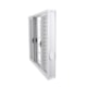 Veneziana 6 Folhas Vidro Liso Com Grade Quadriculada Branco MGM - e6f1254e-3237-4946-a1cb-04633bc6e873