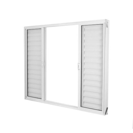 Veneziana 6 Folhas Vidro Liso Soft Plus Branco Mgm - Imagem principal - 56e1e9f8-8eed-4d09-a2af-2218bf6960b6