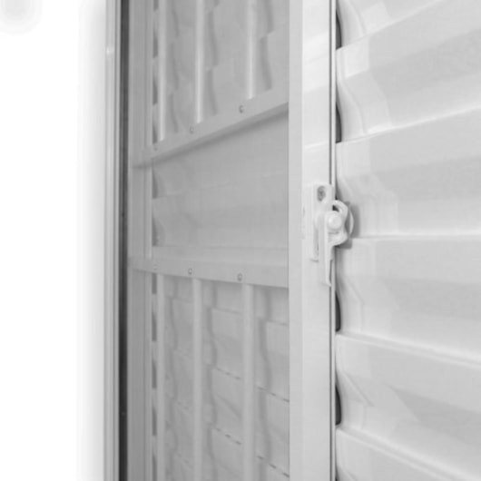 Veneziana De Correr De Alumínio Soft Plus 3 Folhas Branco MGM 100x120cm - Imagem principal - c095833d-23ac-434f-9f51-af1f10e53db3